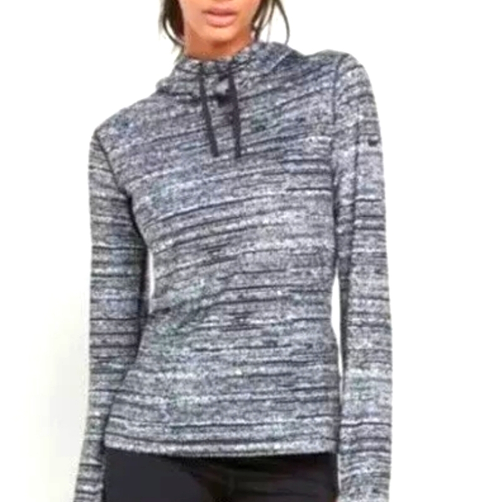 Nike pro hyperwarm training pullover hoodie thumholes,Size S